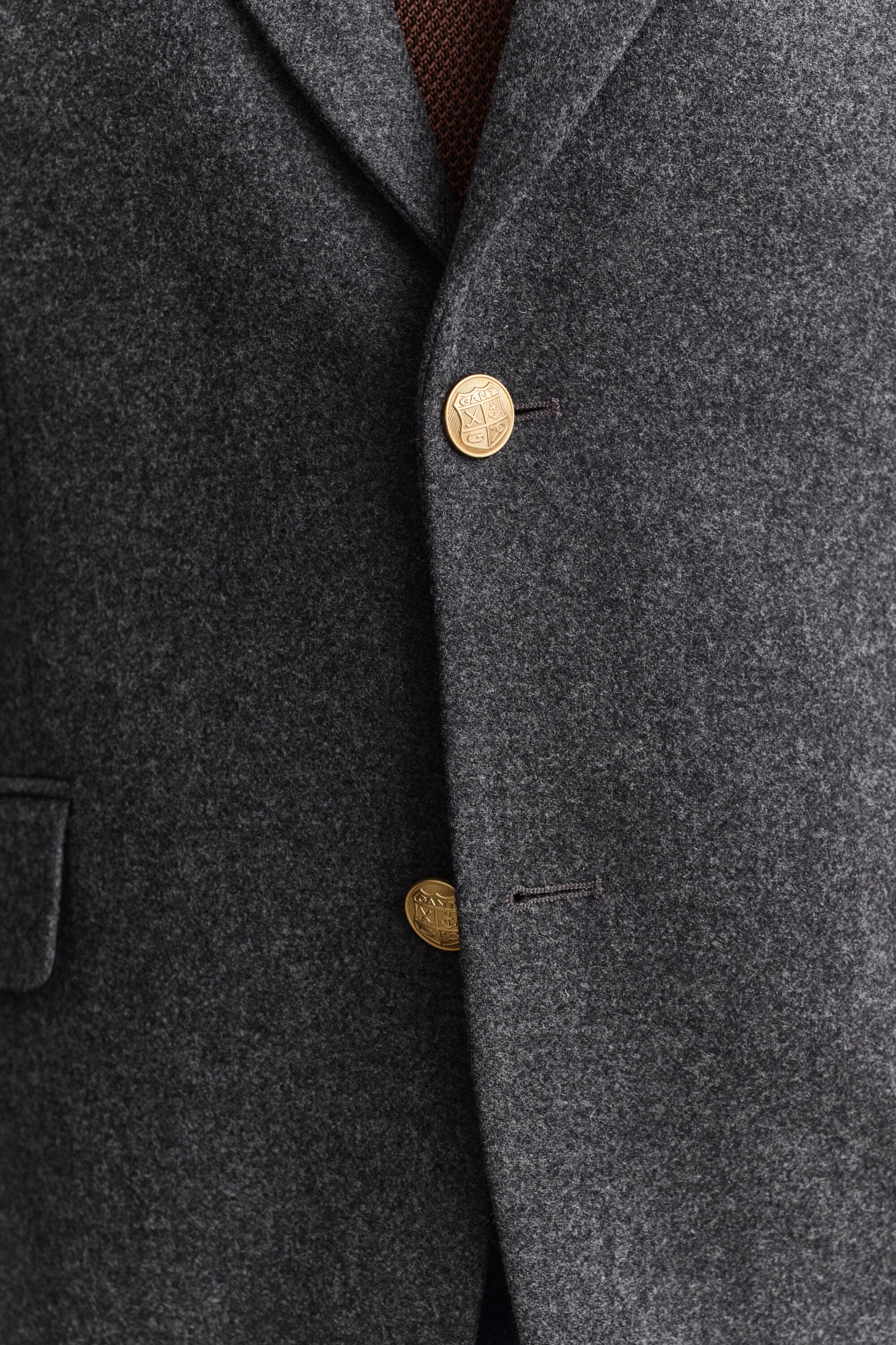 Classic Flannel Wool Club Blazer