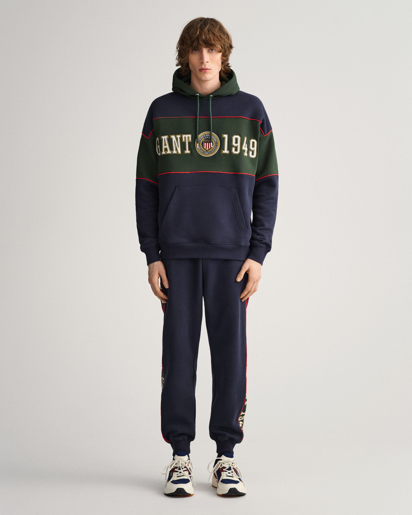 Contrast Side Sweatpants