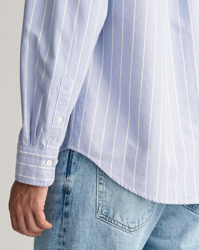 Relaxed Fit Striped Heritage Oxford Shirt