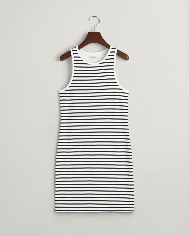 Teen Girls Striped Rib Tank Dress