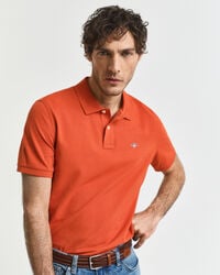 Regular Fit Shield Piqu&eacute; Polo Shirt