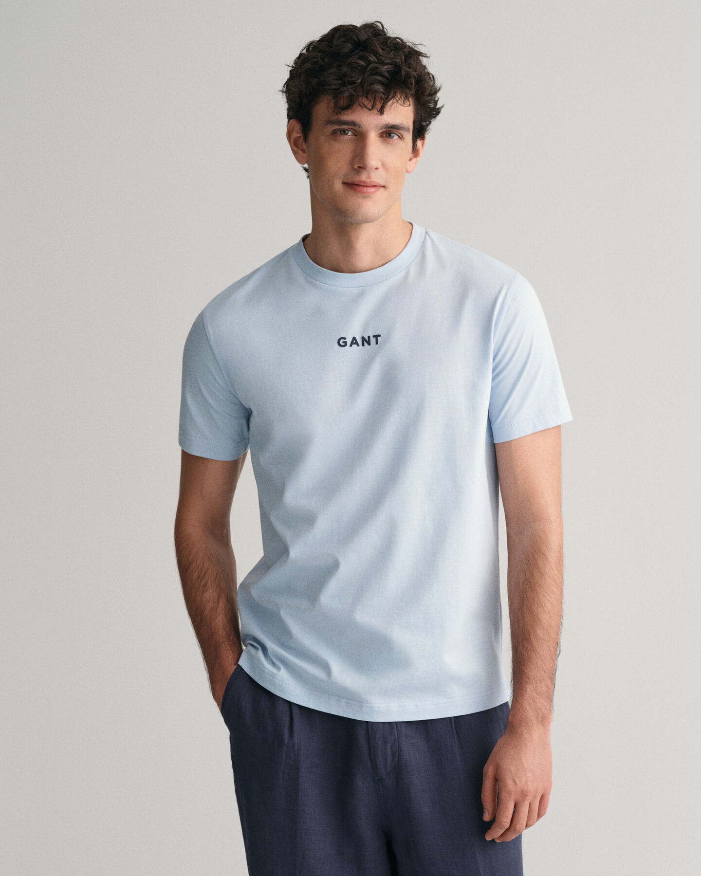 Contrast Small GANT Logo T-Shirt