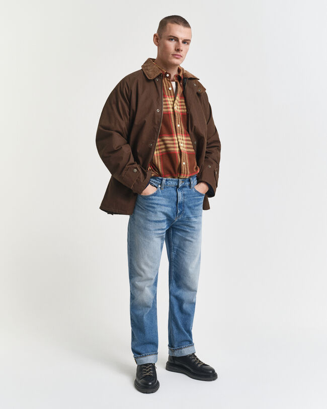 Oversized Flannel Twill Shirt