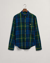 Regular Fit Plaid Flannel Shirt