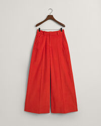 High-Waisted Wide Leg Corduroy Pants