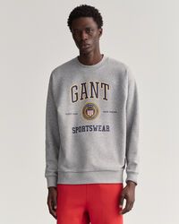 Crest Shield Crew Neck Sweatshirt
