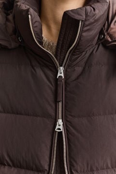 Mid Down Jacket — DEEP BROWN 6