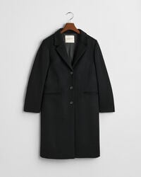 Classic Tailored Fit Wool Coat