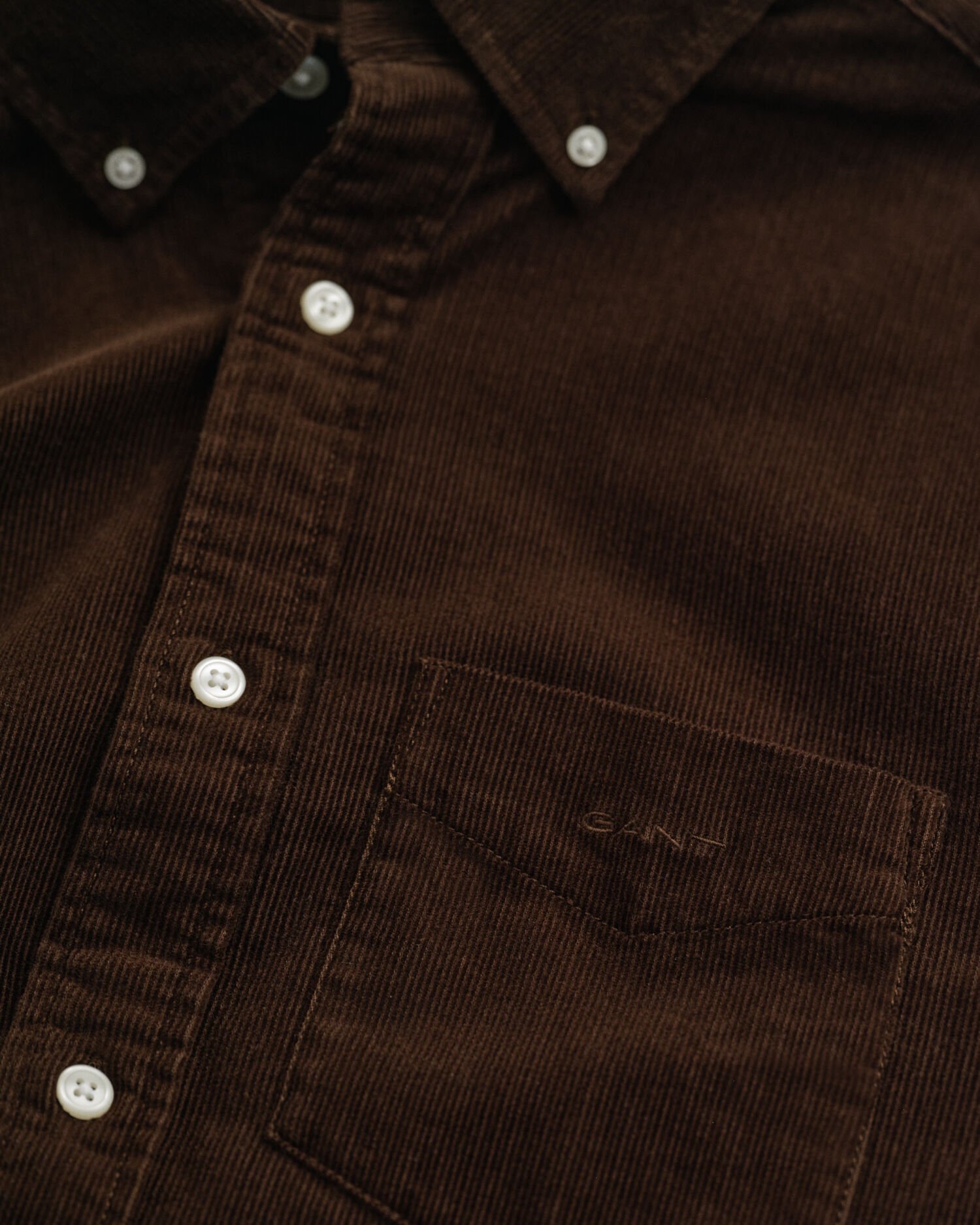 Regular Fit Corduroy Shirt
