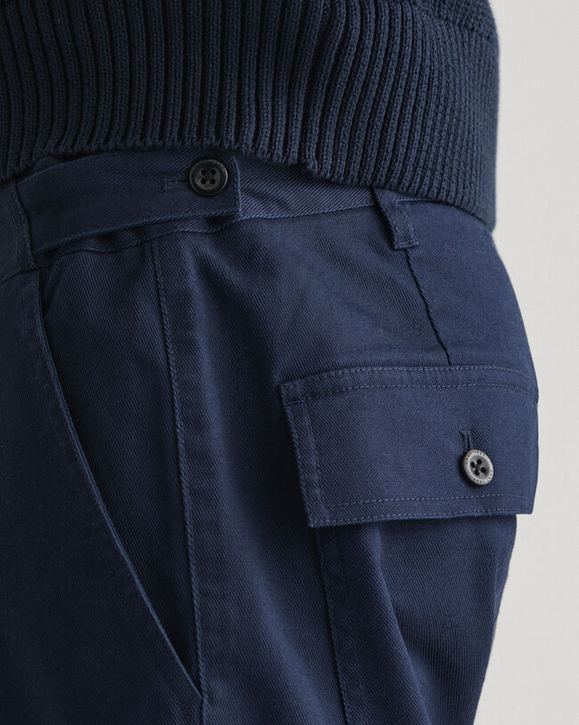 Tapered Cotton Chinos