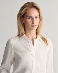 Regular Fit Linen Chambray Shirt