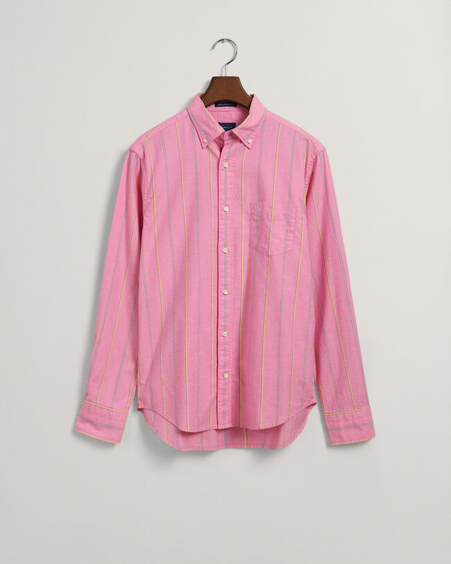 Regular Fit Striped Archive Oxford Shirt
