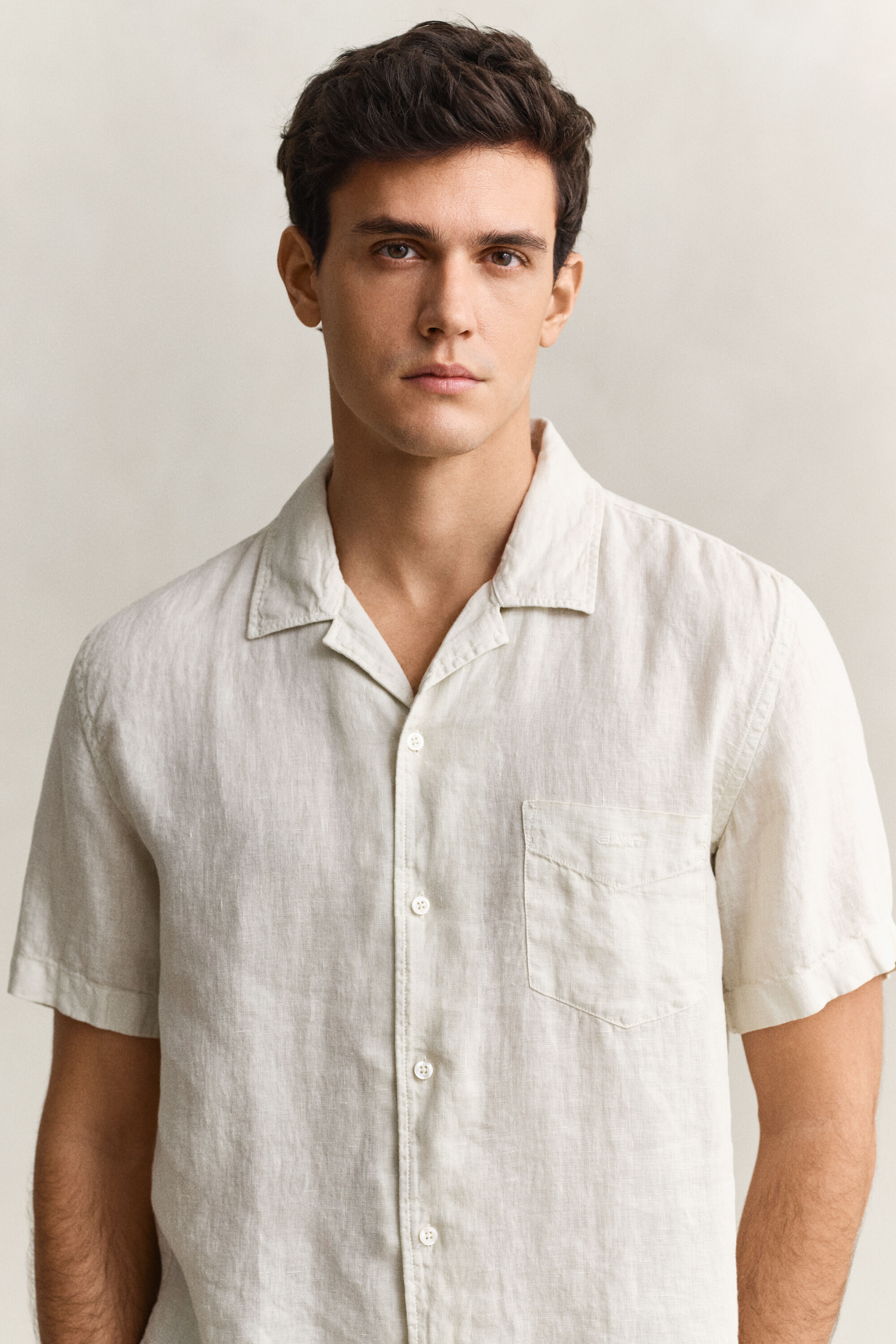 Short Sleeve Linen Shirt