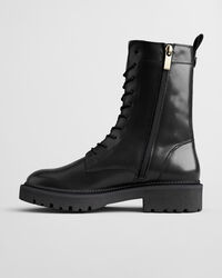 Keliin Lace-Up Leather Boots