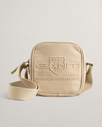 Tonal Shield Crossbody Bag