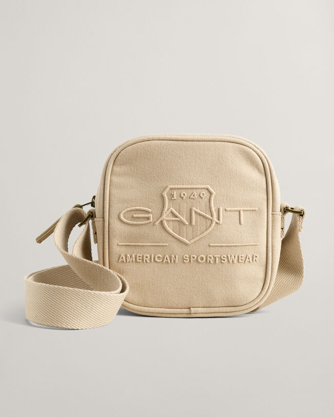 Tonal Shield Crossbody Bag