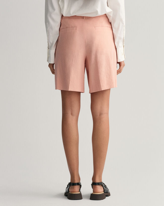 Stretch Linen Shorts