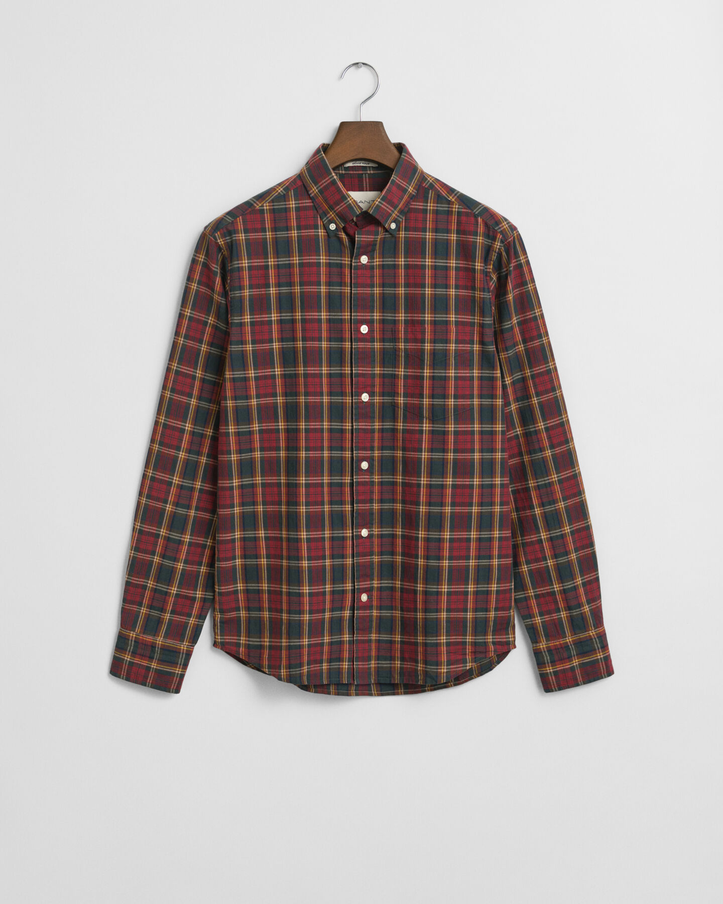 Regular Fit Checked Archive Poplin Shirt