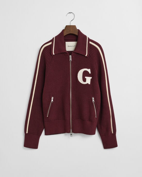 GANT Varsity Zip Cardigan