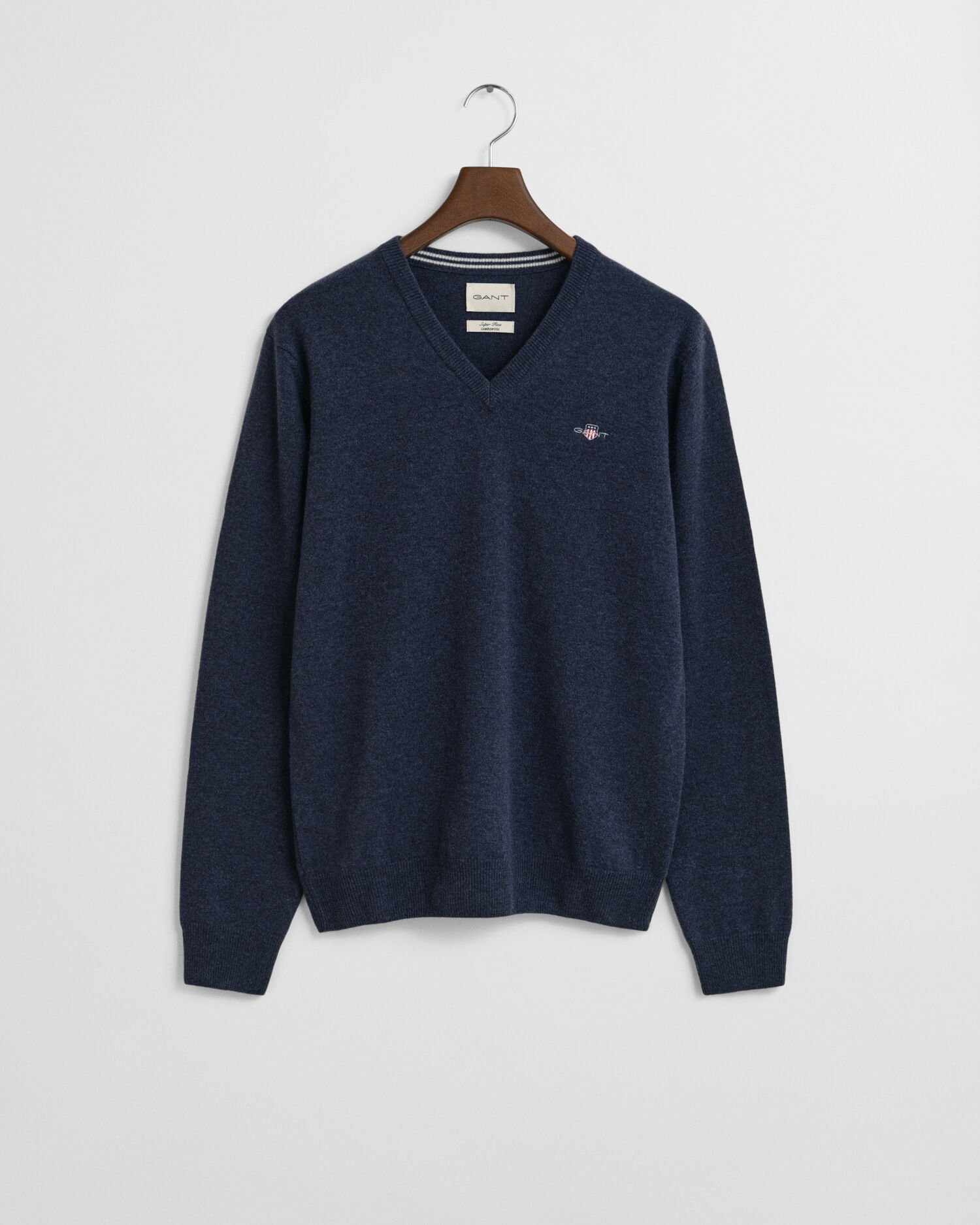 Superfine Lambswool V-Neck Sweater