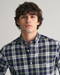Regular Fit Checked Poplin Shirt