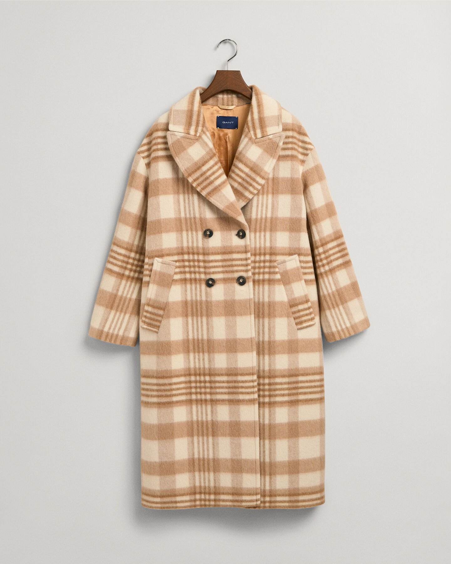 Checked Overcoat