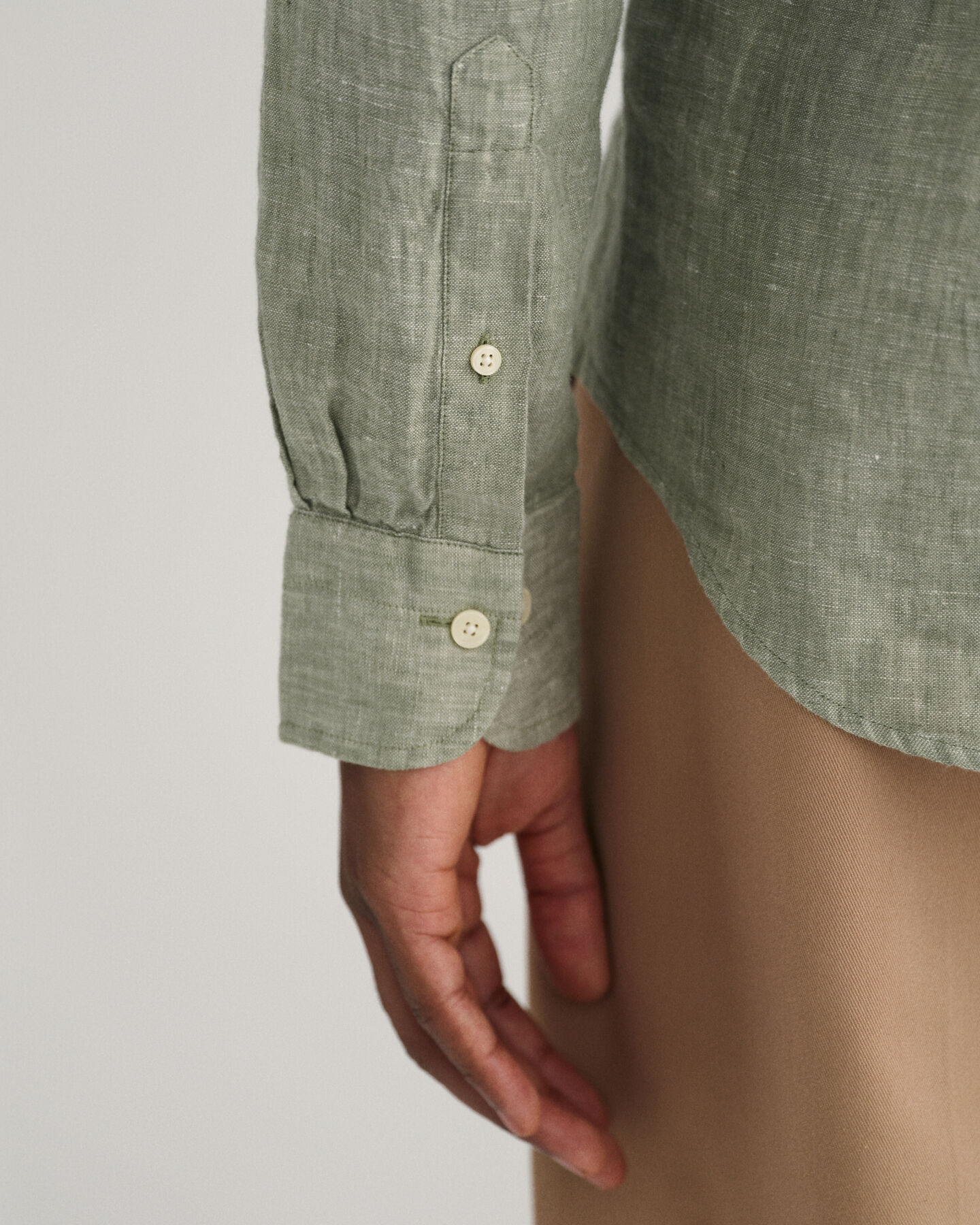 Slim Fit Linen Shirt