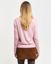 Fine Knit Crew Neck Sweater