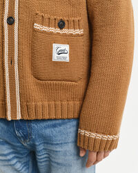 Buttoned Wool Cardigan