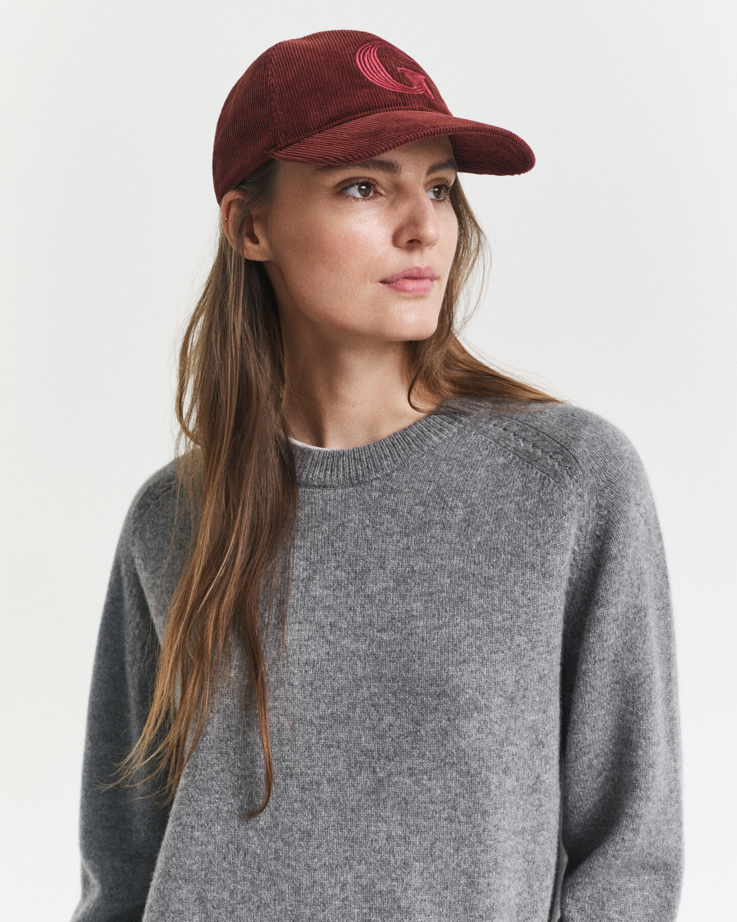 Soft Wool Cashmere Blend Crew Neck Sweater