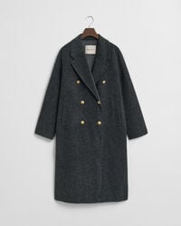 Checked Handstitched Coat