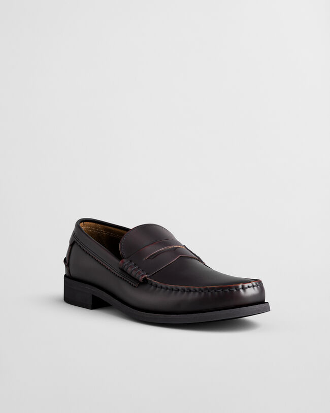 Lenkoxx Leather Loafers