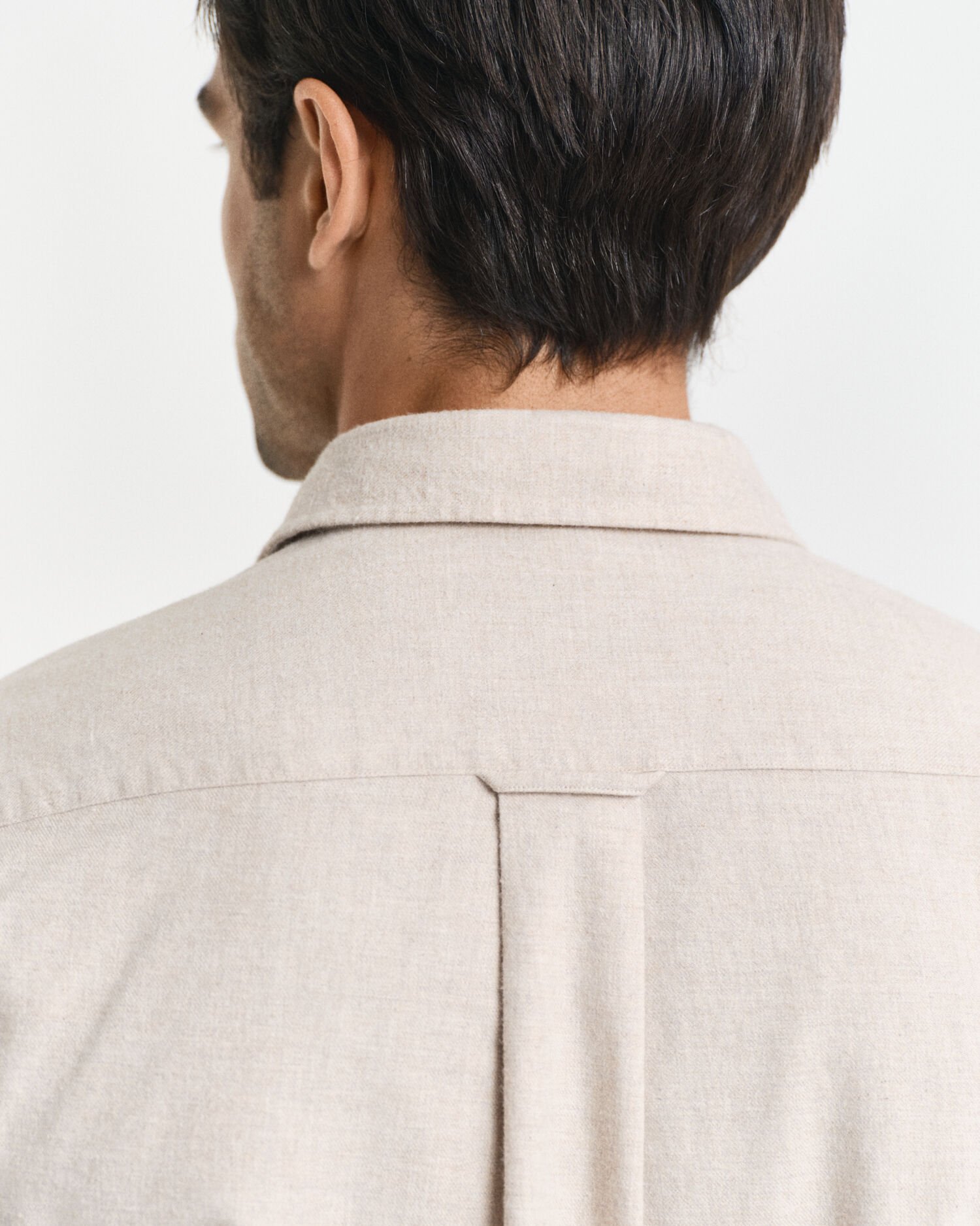 Regular Fit Melange Flannel Shirt