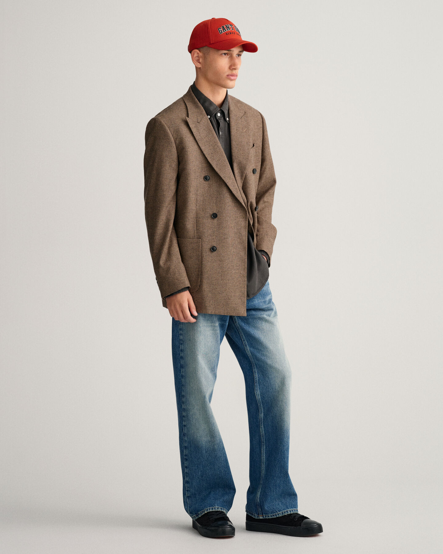 Relaxed Fit Garment-Dyed Lyocell Shirt