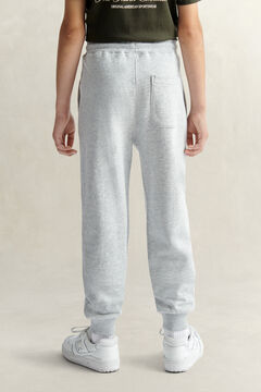 Teen Boys Shield Sweatpants — GREY MELANGE 3