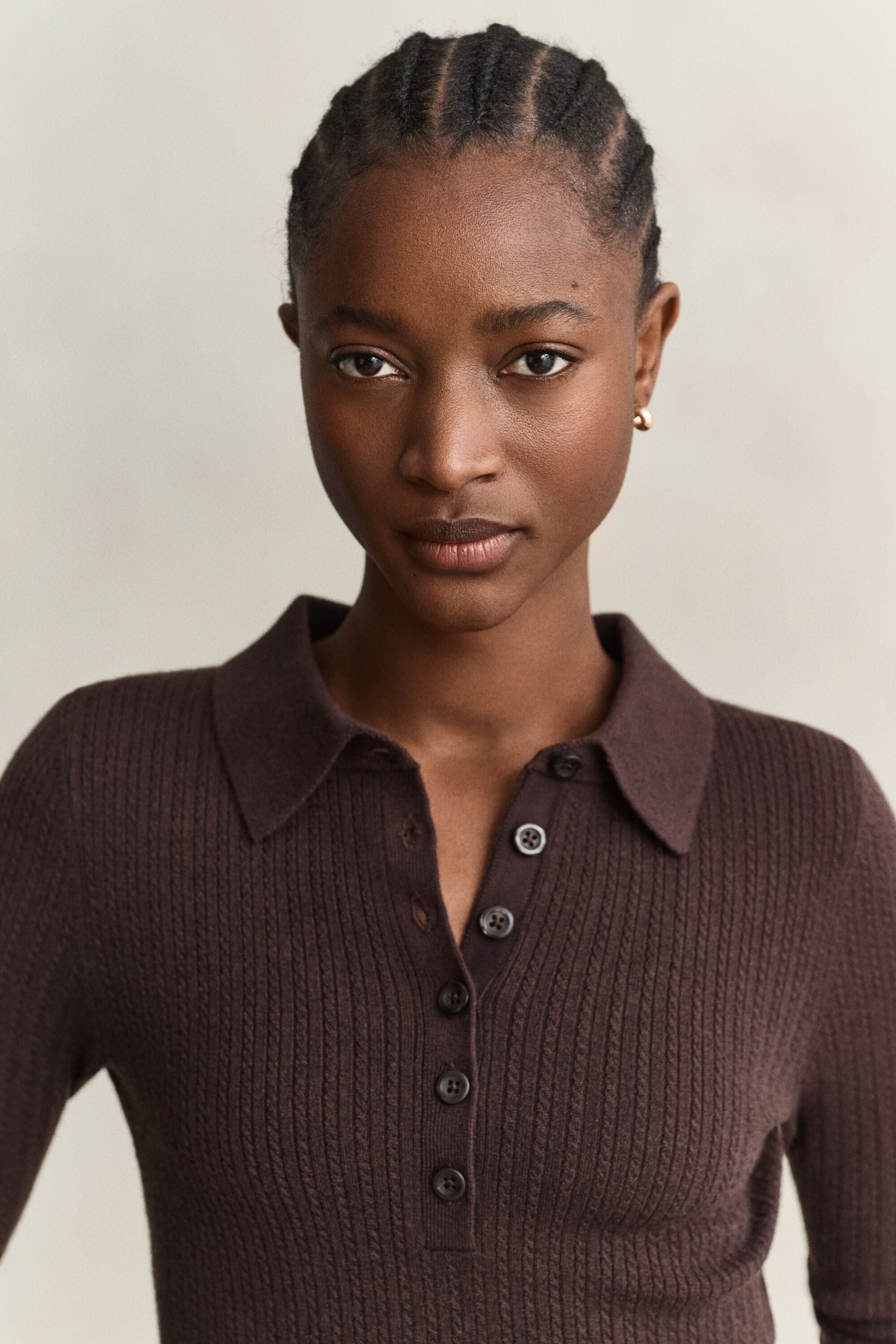 Cable Knit Top