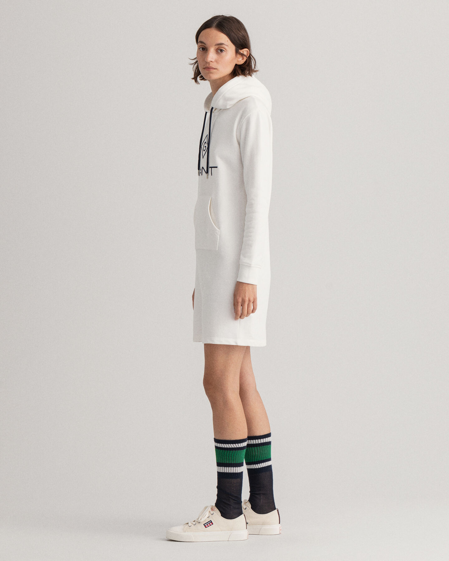 Logo Hoodie Dress
