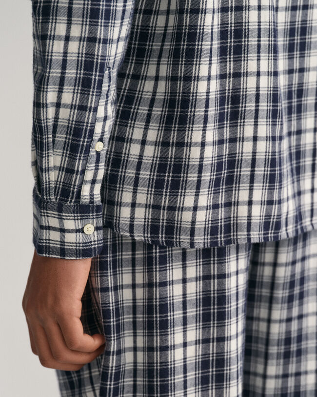 Teen Boys Regular Fit Checked Flannel Shirt