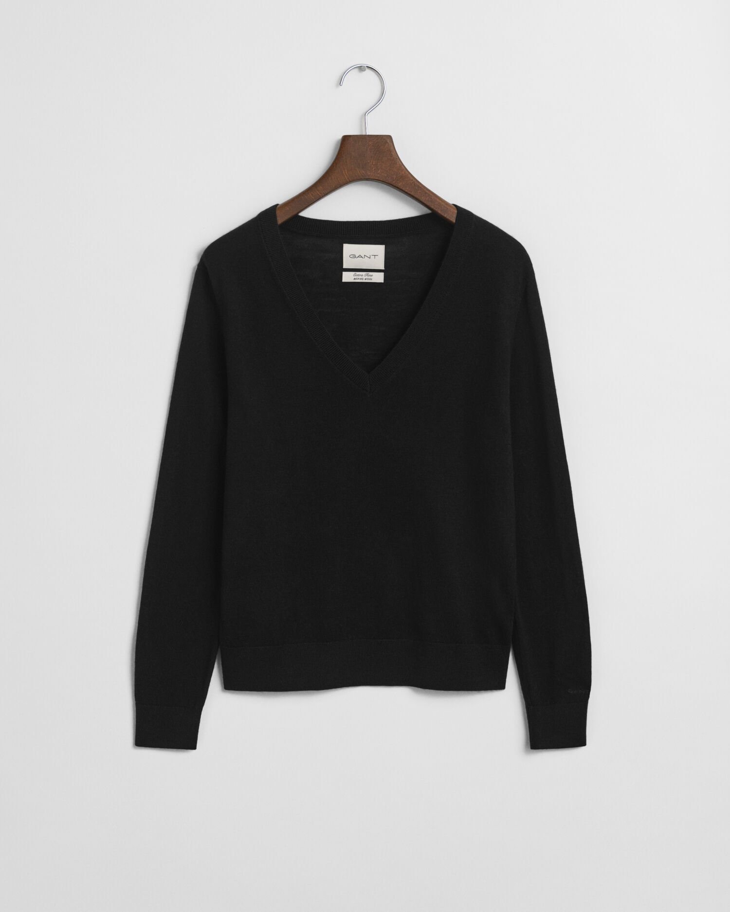 Extra Fine Merino Wool V-Neck Sweater