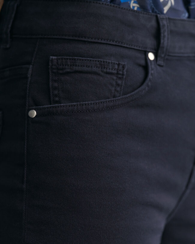 Cropped Wide Color Jeans