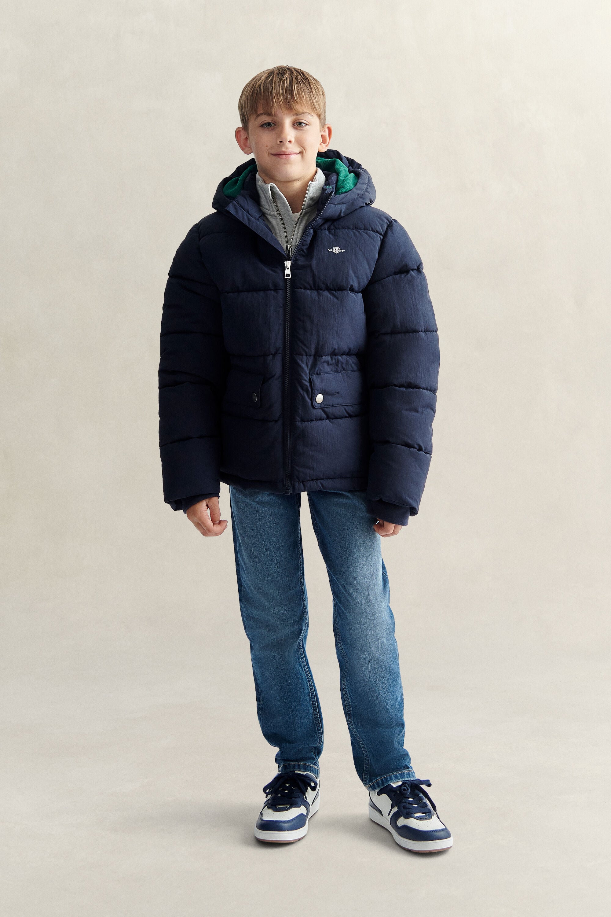Teen Boys Baffle Jacket