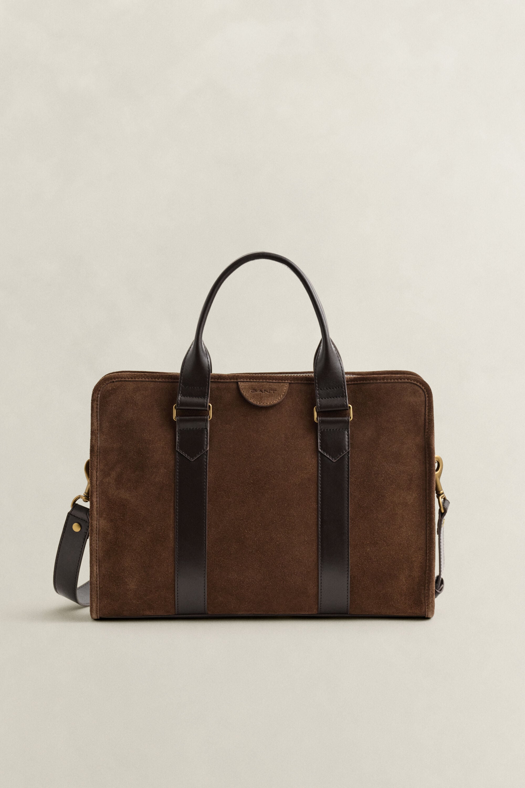 Suede Commuter Bag
