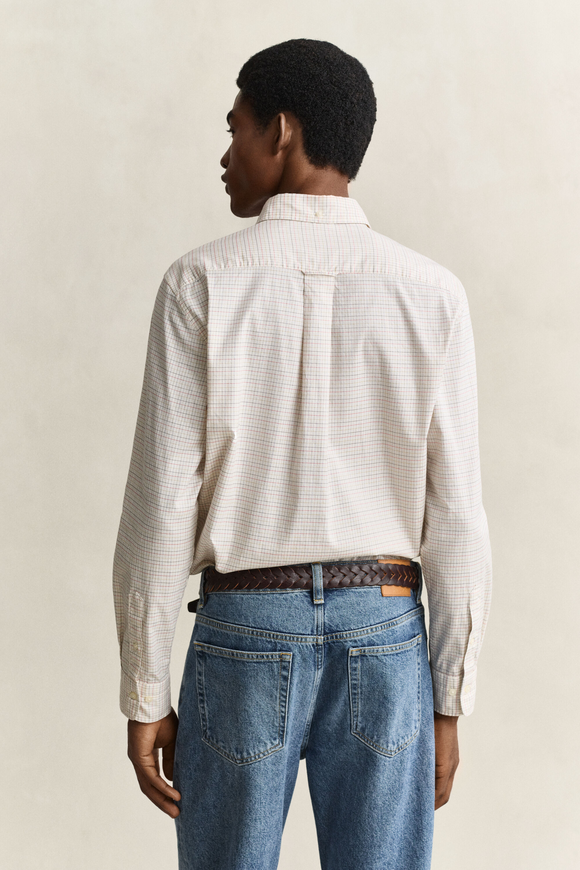 Gant x Yale Checked Oxford Shirt