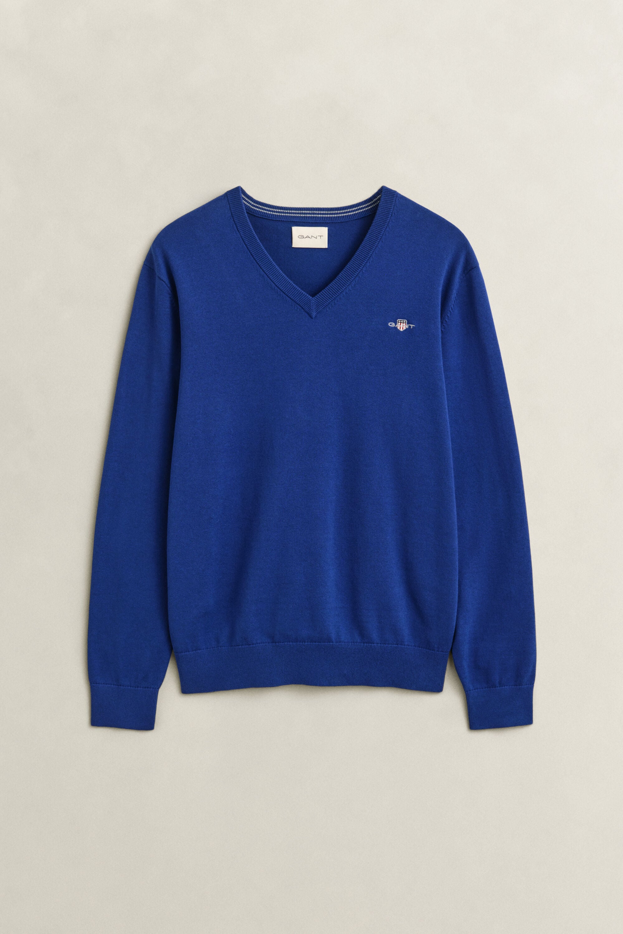 Classic Cotton V-Neck Sweater