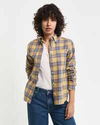 Regular Fit Checked Flannel Shirt