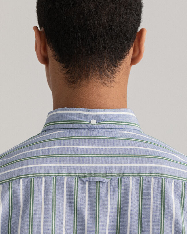 Relaxed Fit Fil-&agrave;-Fil Shirt