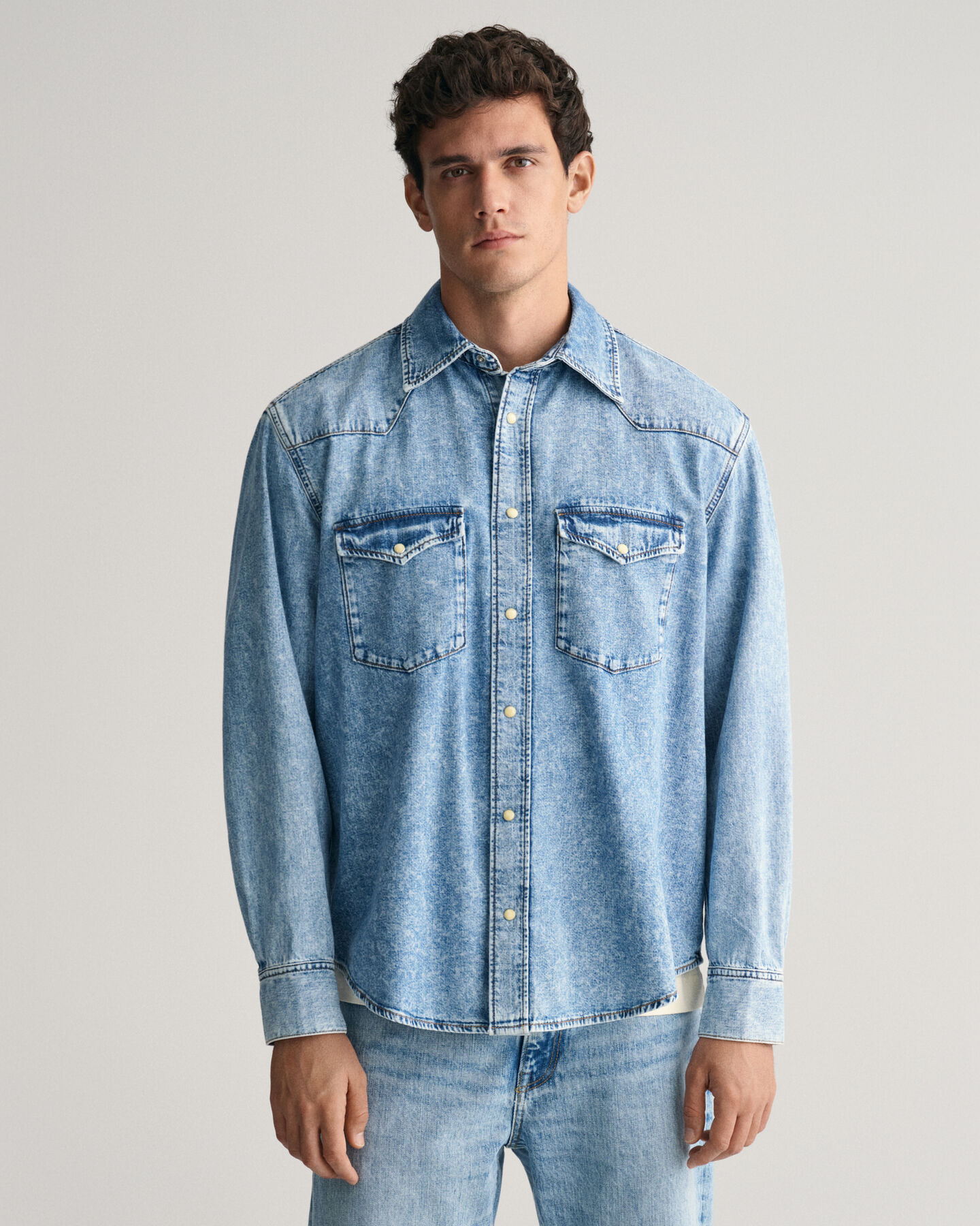 Relaxed Fit Denim Rodeo Shirt
