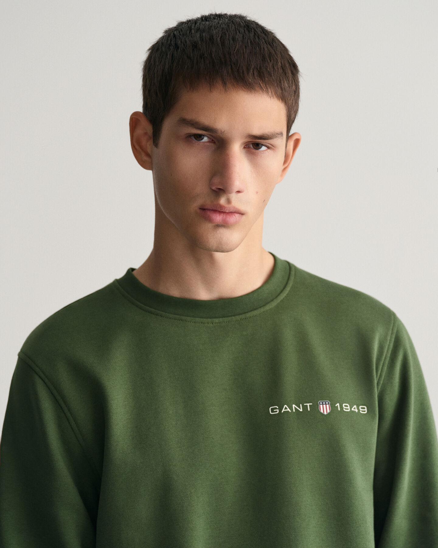 Printed Graphic Crew Neck Sweatshirt