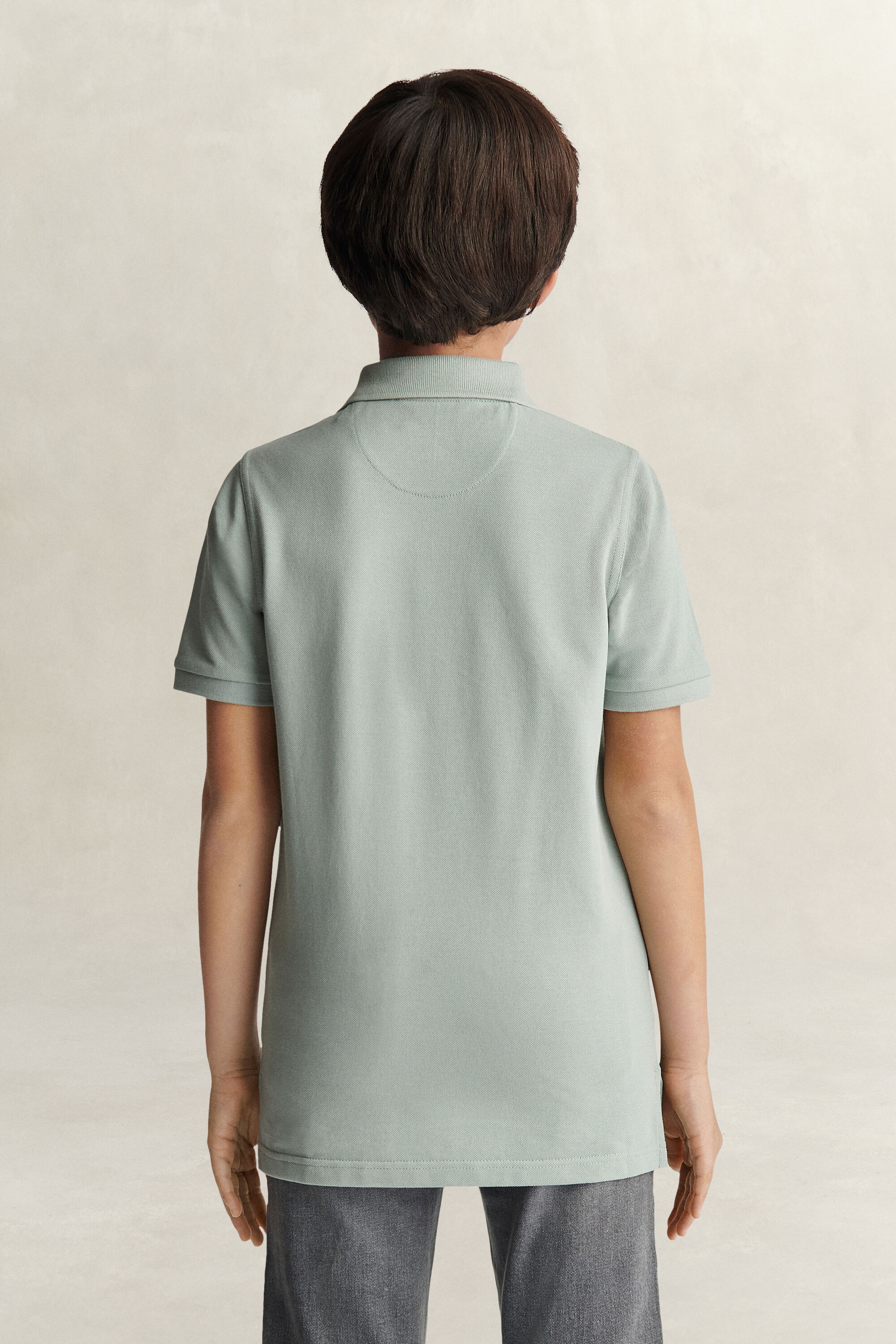 Teens Shield Piqué Polo Shirt