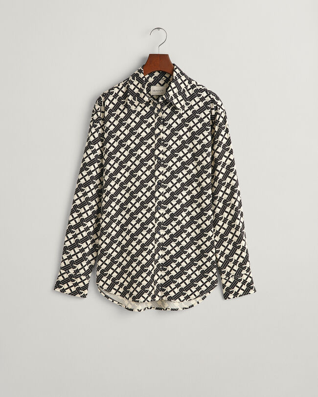 Relaxed Fit G Patterned Shirt
